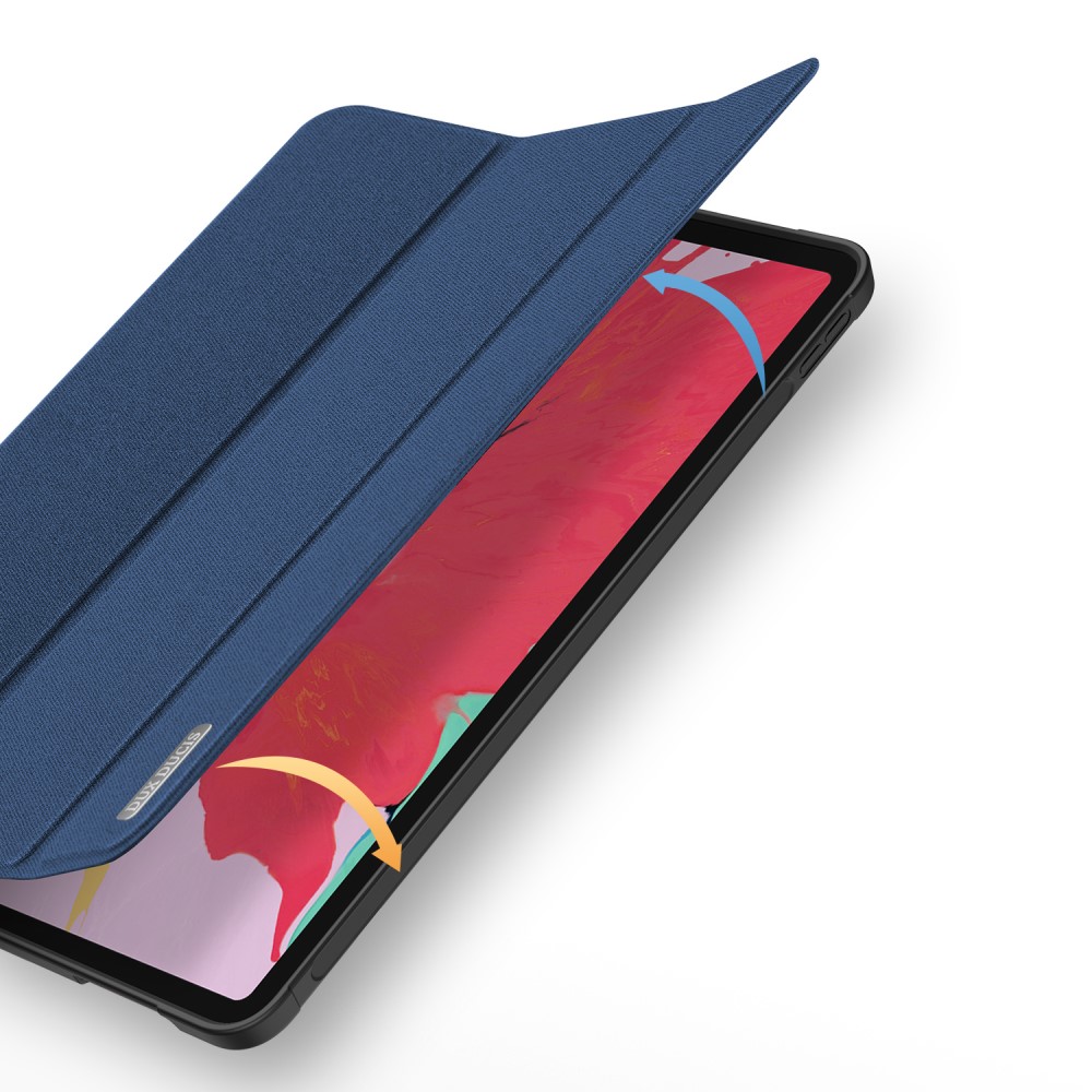 DUX DUCIS iPad Pro 11 (2018/2020) - DUX DUCIS DOMO Tri-Fold med pennhållare - Mörk Blå
