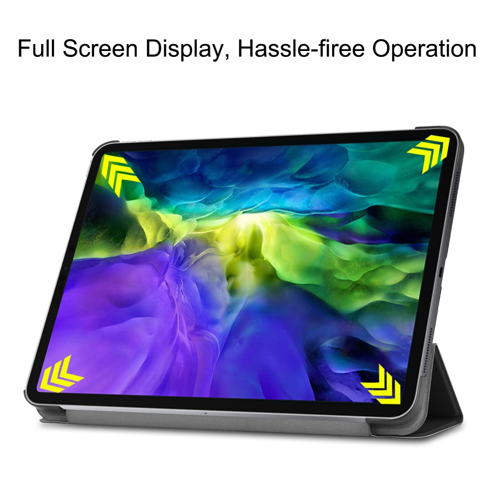  iPad Air 2026-2020 / Pro 11 Tri-Fold Fodral Svart