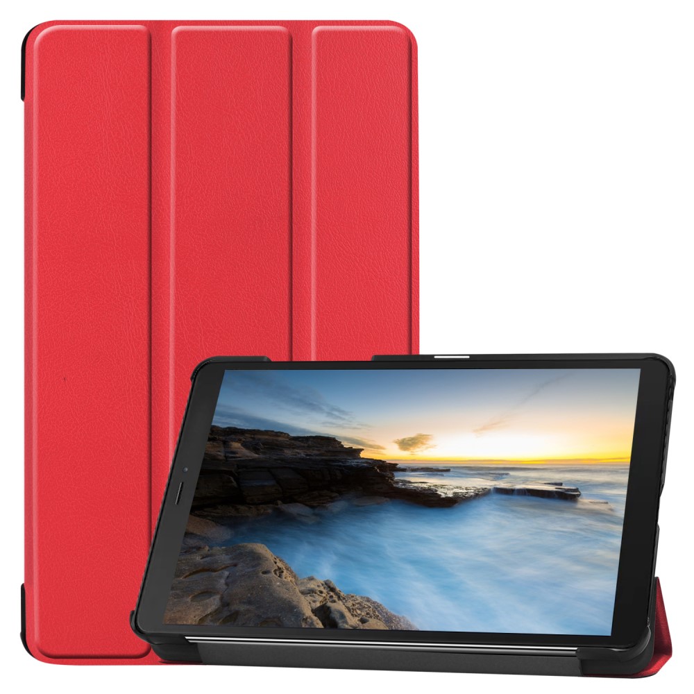  Samsung Galaxy Tab A 8.0 - Tri-Fold Fodral - Röd