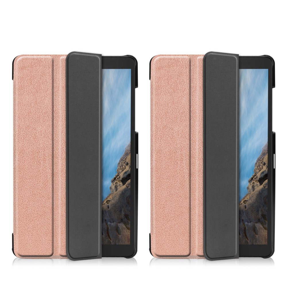  Samsung Galaxy Tab A 8.0 - Tri-Fold Fodral - Roséguld