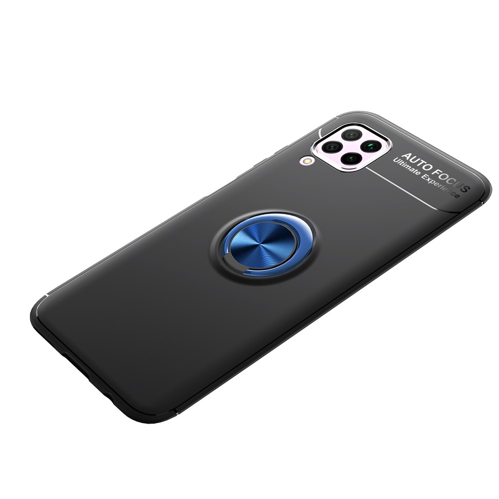  Huawei P40 Lite - Kickstand Ringskal - Svart/Blå