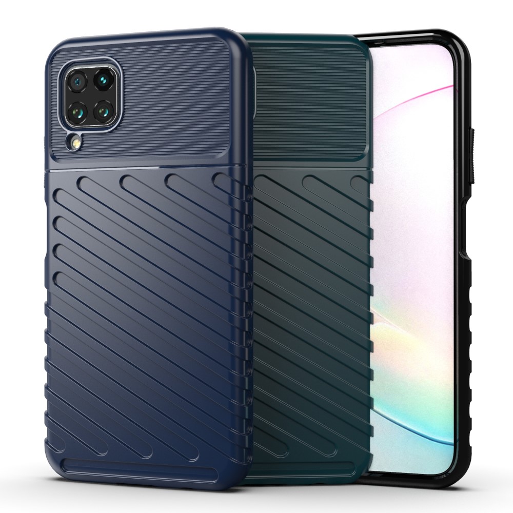  Huawei P40 Lite - Twill Skal - Mörk Blå