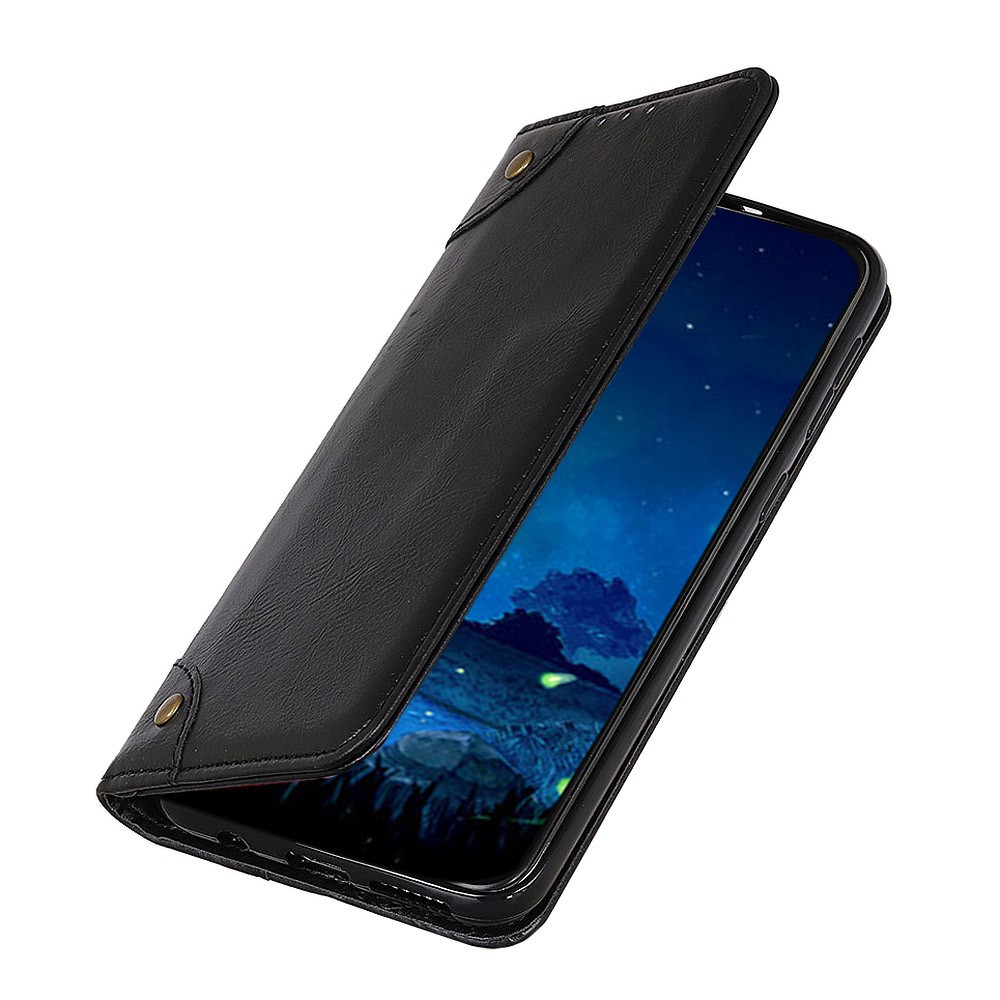  Huawei P40 - Split Läder Plånboksfodral - Svart