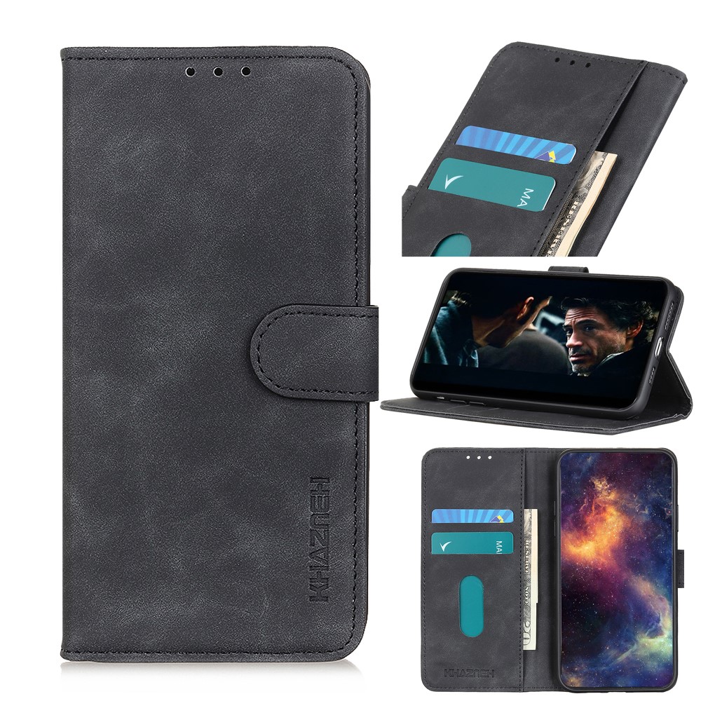 KHAZNEH Huawei P40 - KHAZNEH Plånboksfodral - Svart