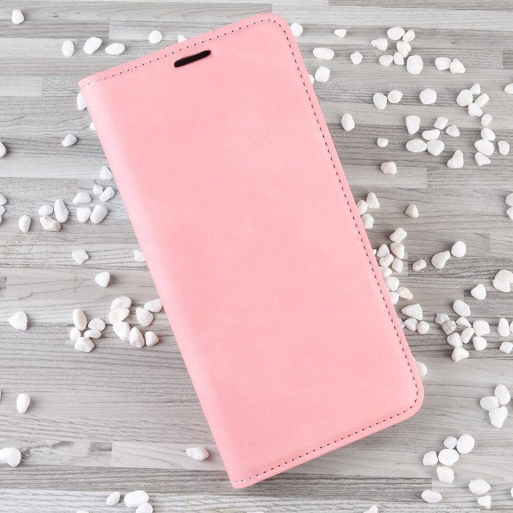  Huawei P40 Pro - Silkeslent Plånboksfodral - Ljus Rosa