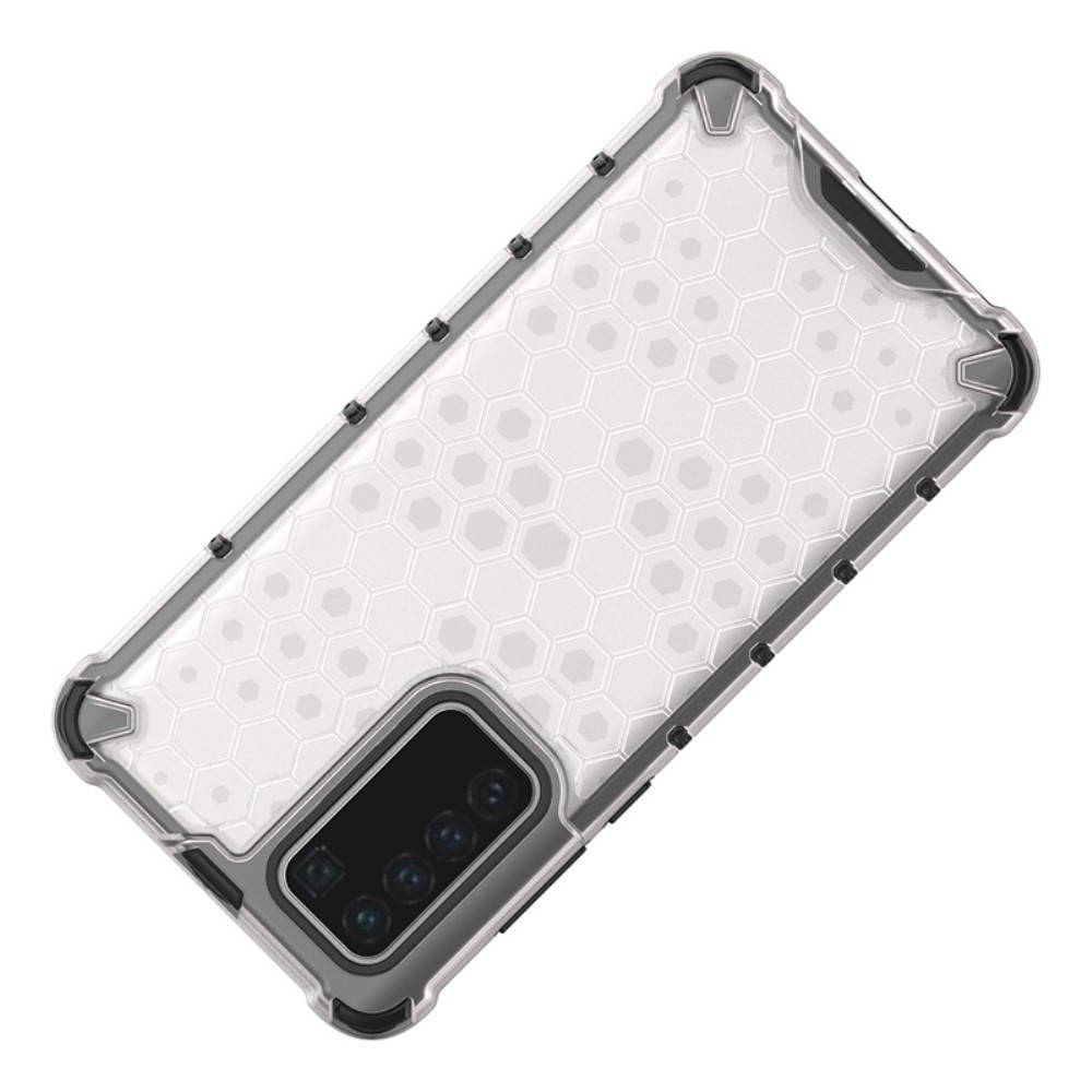  Huawei P40 - Armor Honeycomb Textur - Vit