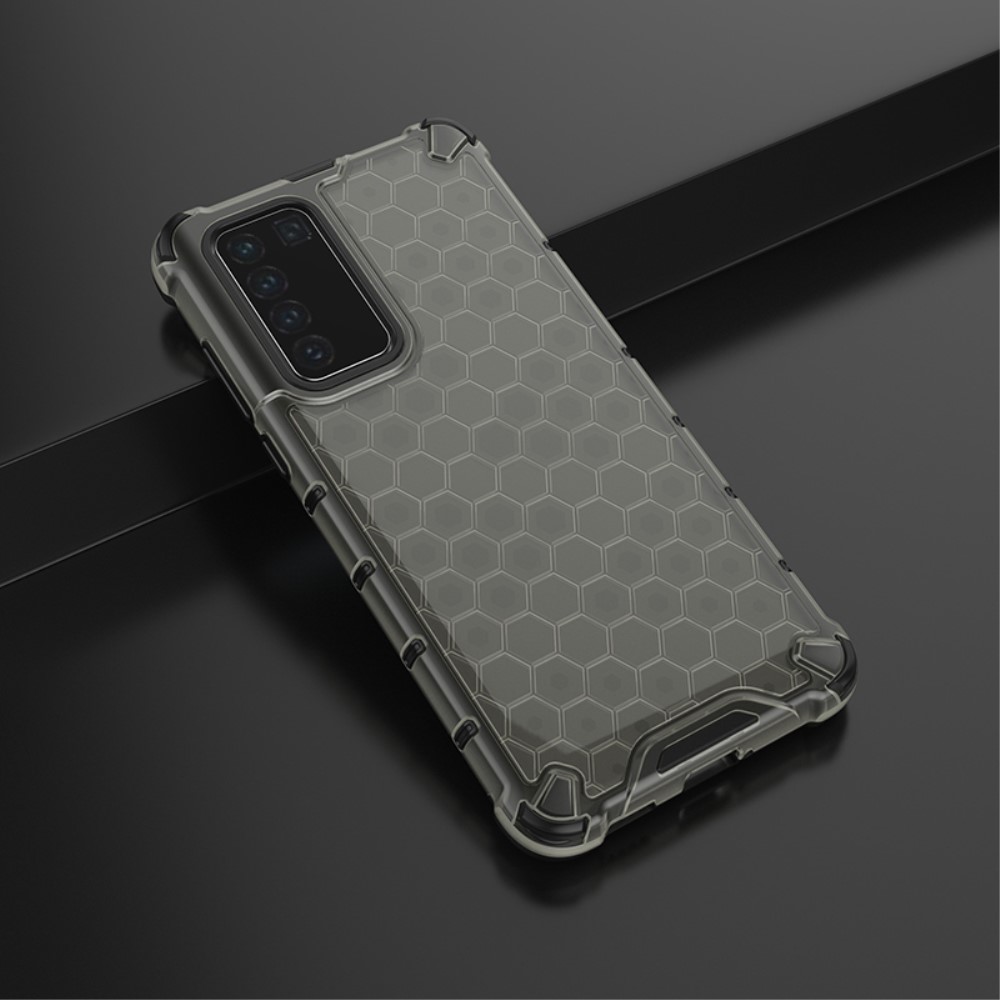  Huawei P40 - Armor Honeycomb Textur - Grå