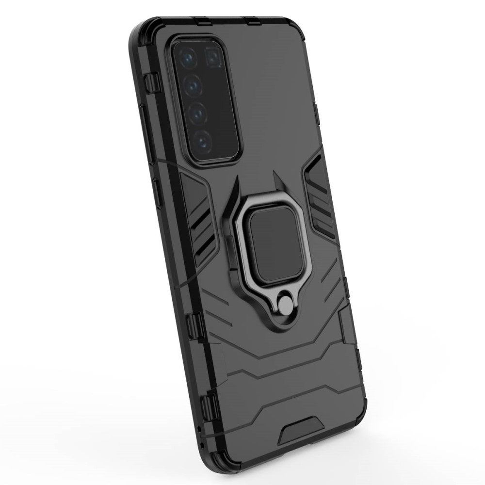  Huawei P40 - Hybrid Ring Skal - Svart