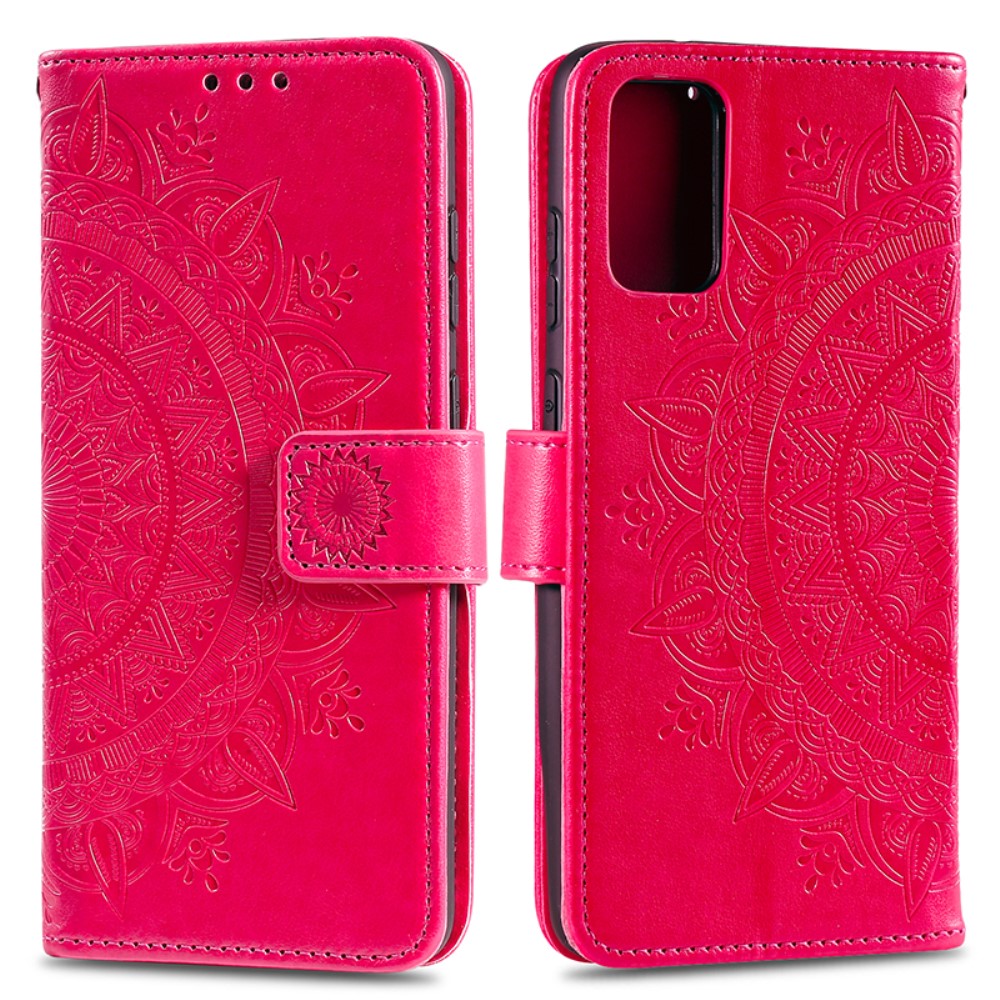  Huawei P40 - Mandala Plånboksfodral - Rosa