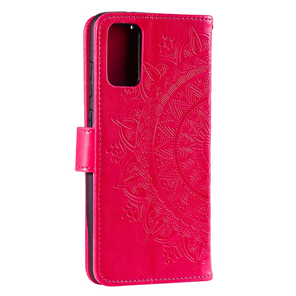  Huawei P40 Pro - Mandala Plånboksfodral - Rosa
