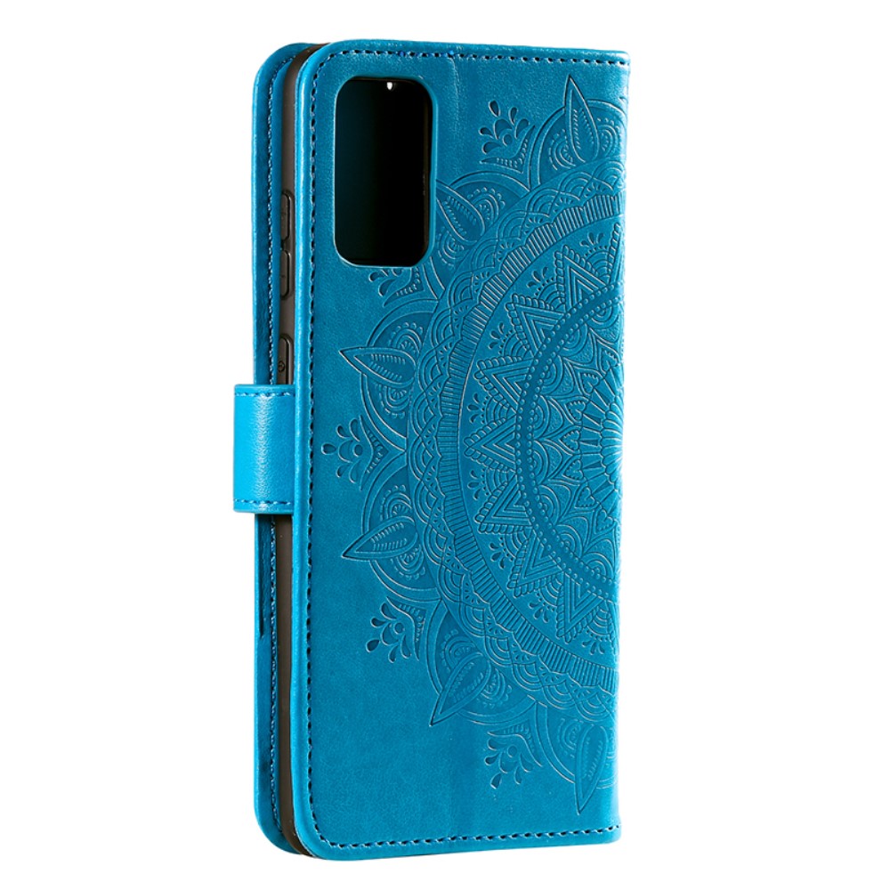  Huawei P40 Pro - Mandala Plånboksfodral - Blå