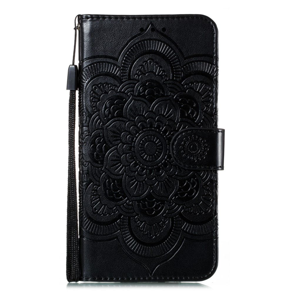  Huawei P40 - Mandala Plånboksfodral - Svart