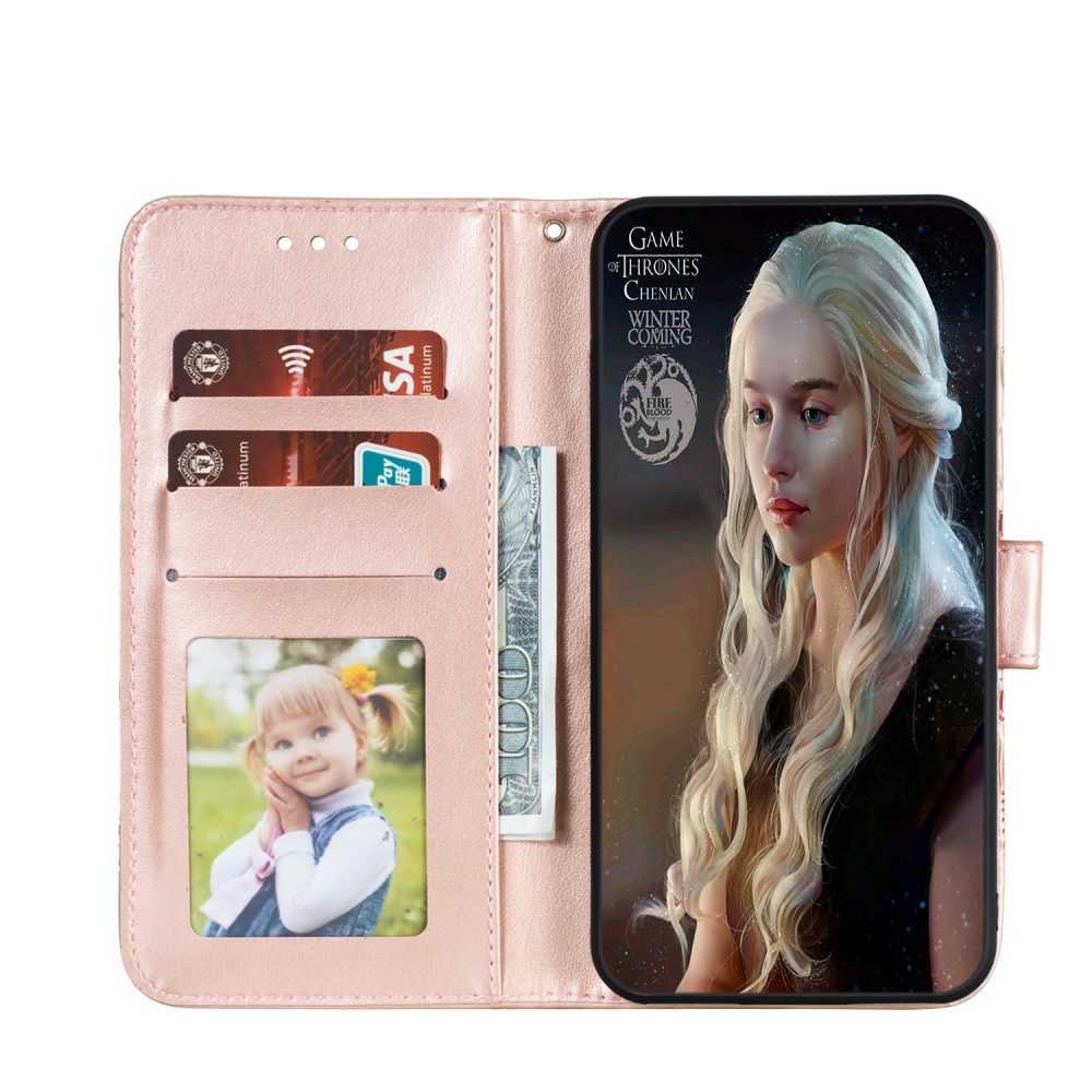  Huawei P40 - Mandala Plånboksfodral - Roséguld