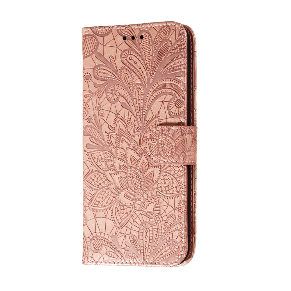  Huawei P40 - Blommigt Mönster - Roséguld