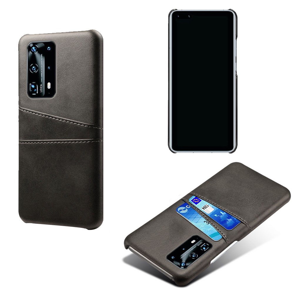  Huawei P40 - Skal med Kortfack - Svart