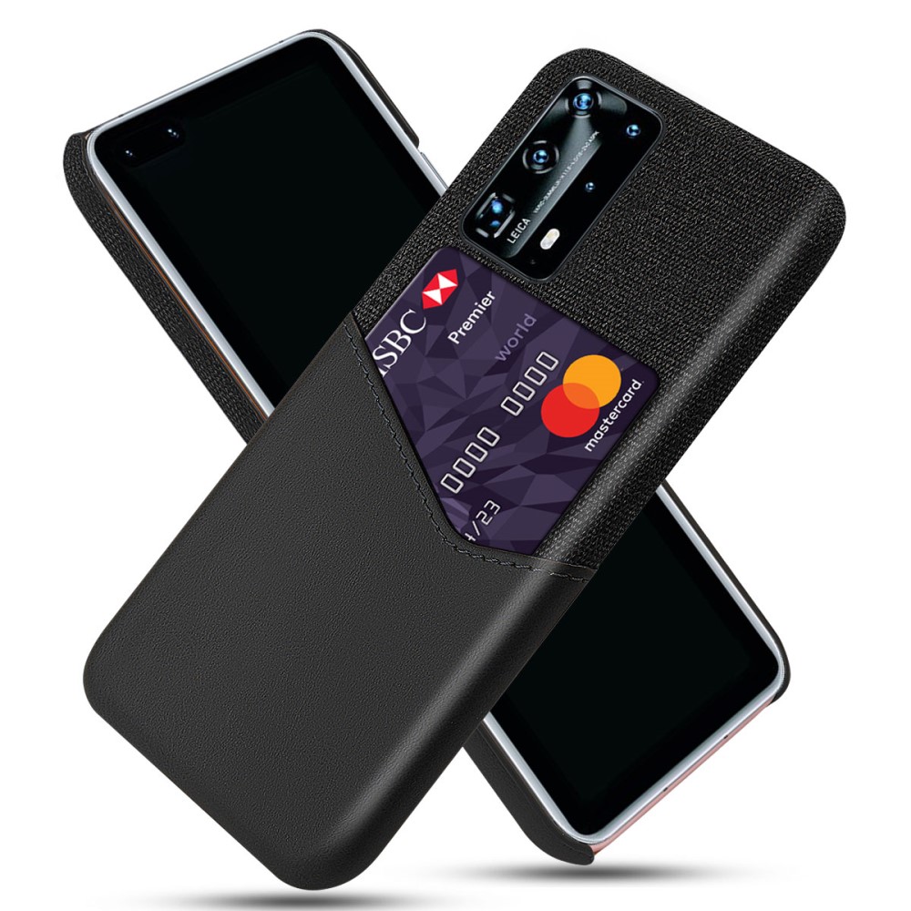  Huawei P40 - Skal med plats för kort - Svart