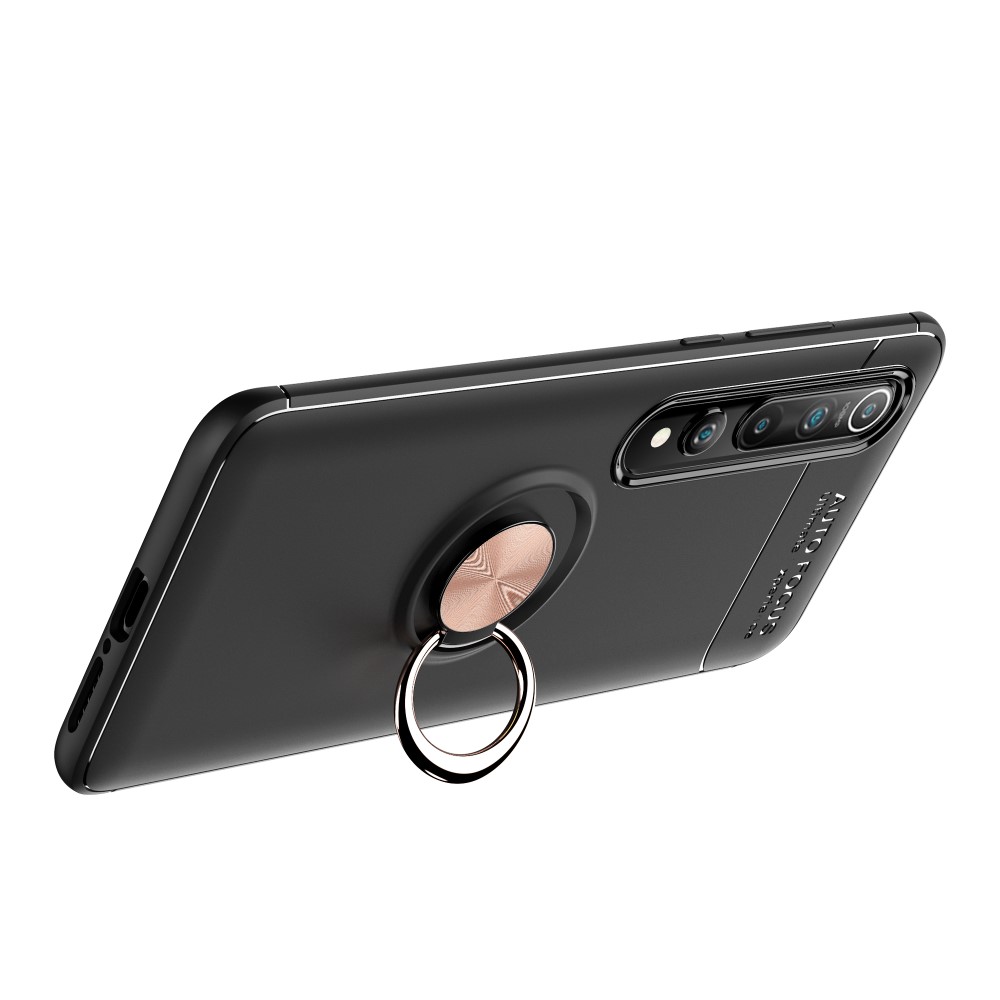  Xiaomi Mi 10 / 10 Pro - Ring Skal - Svart/Rosé