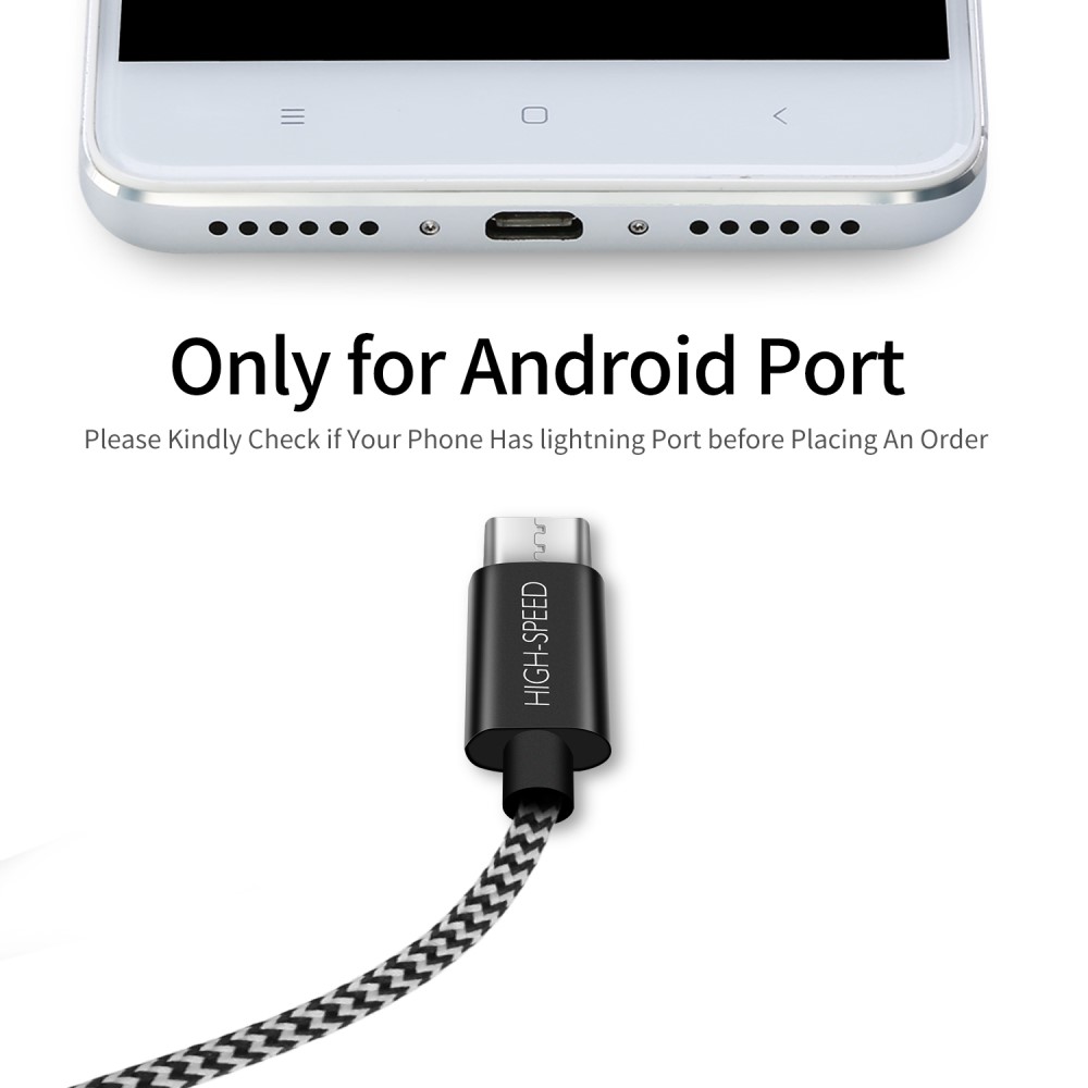 DUX DUCIS DUX DUCIS - 1 Meter MicroUSB Kabel