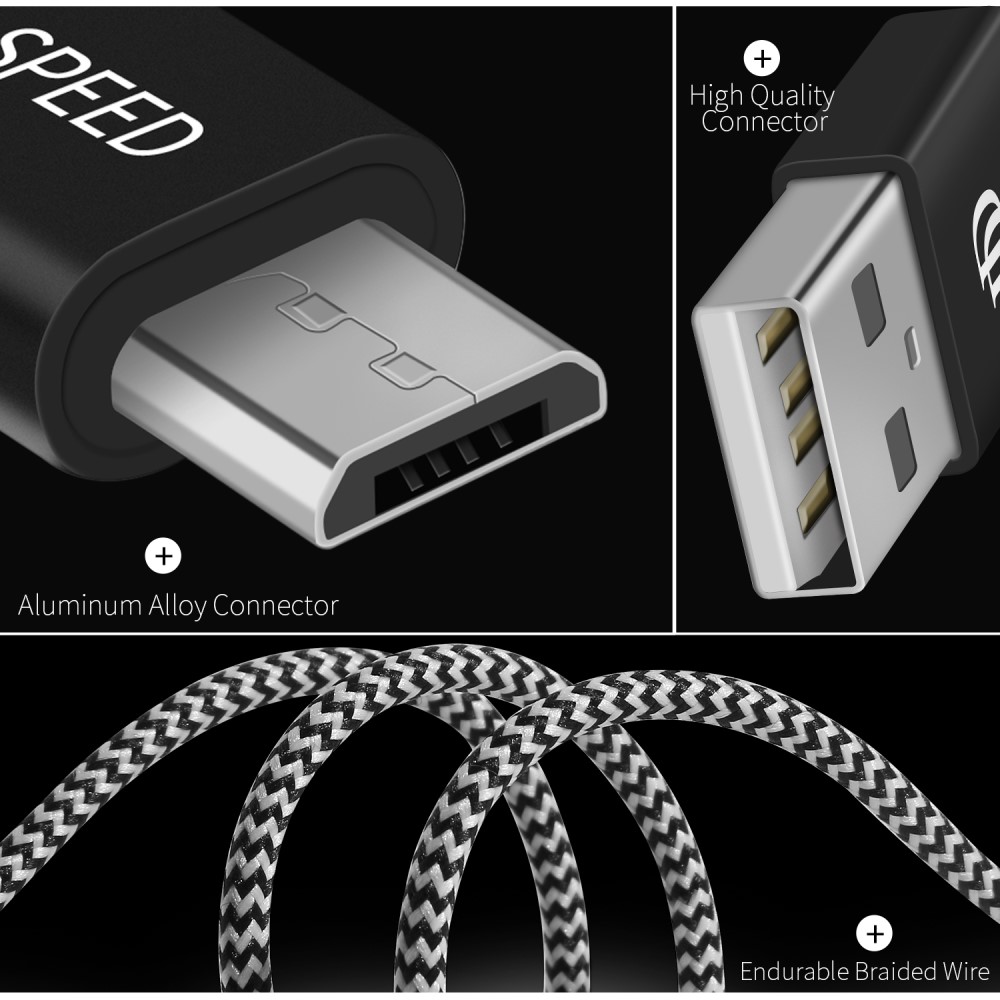 DUX DUCIS DUX DUCIS - 1 Meter MicroUSB Kabel