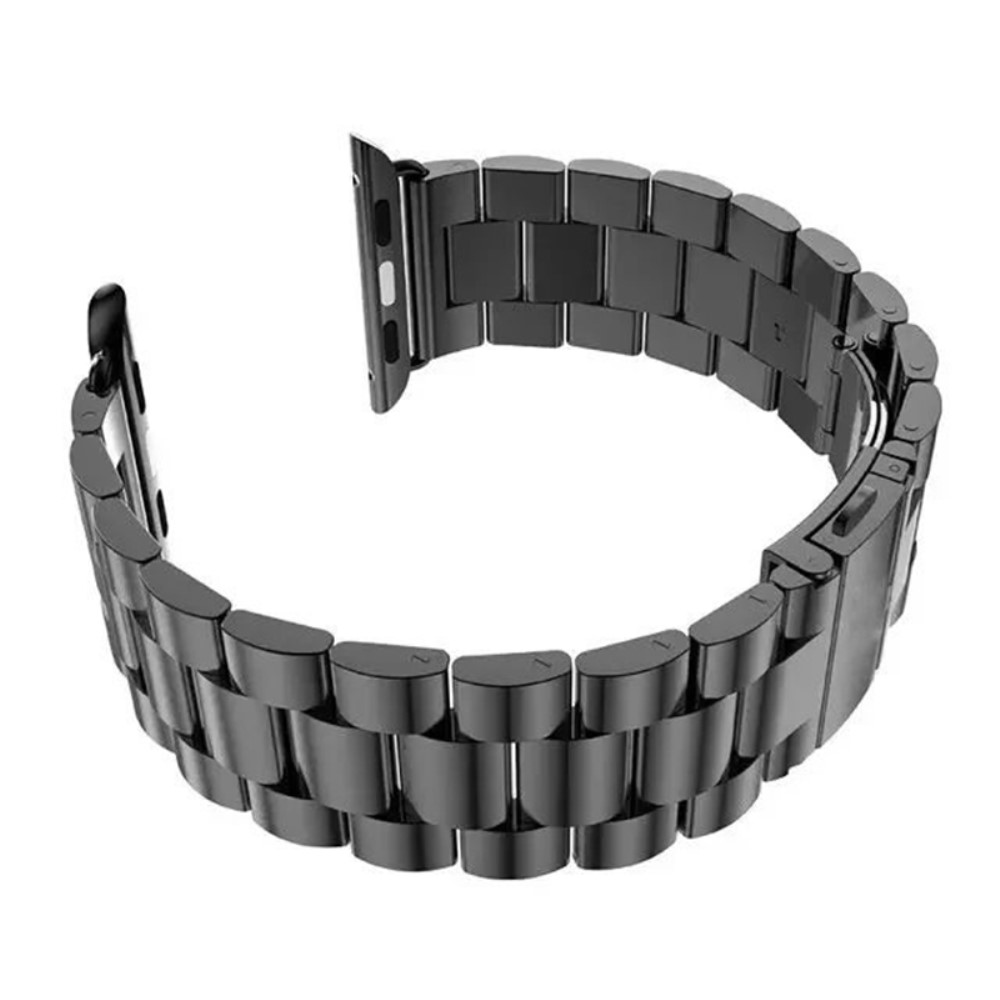  Lyxigt Metallarmband Apple Watch 42/44/45/46/49 mm Svart