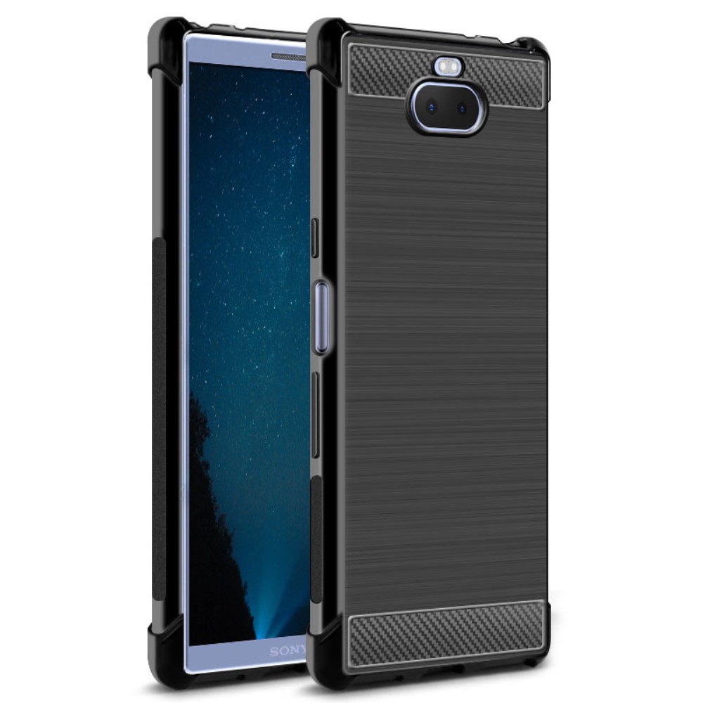 IMAK Sony Xperia 10 Plus - IMAK Vega Airbag TPU Skal - Svart