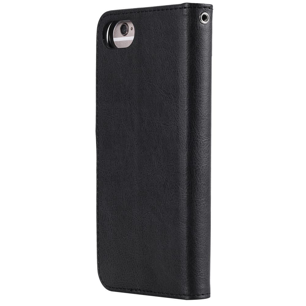  iPhone 6/7/8/SE (2020/2022) - 2in1 Magnet/Plånboksfodral - Svart