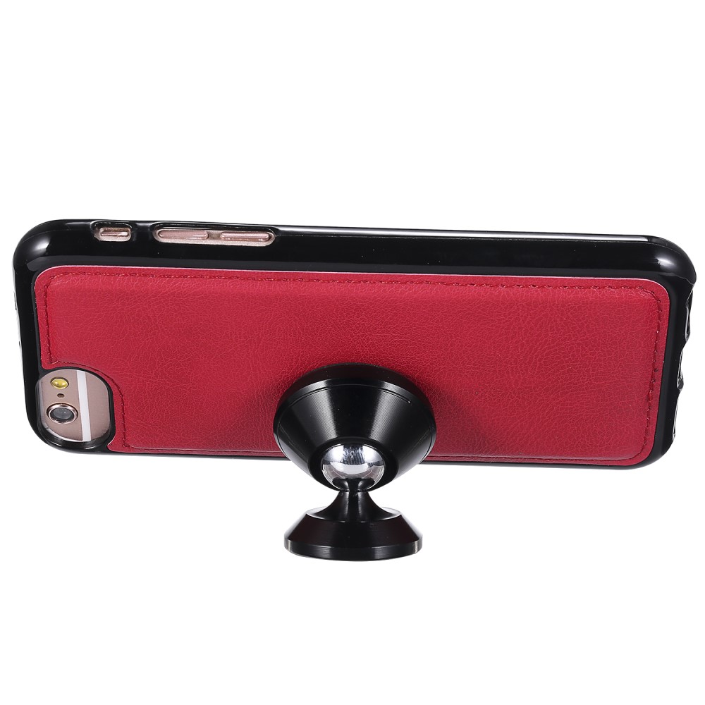  iPhone 6/7/8/SE (2020/2022) - 2in1 Magnet/Plånboksfodral - Röd