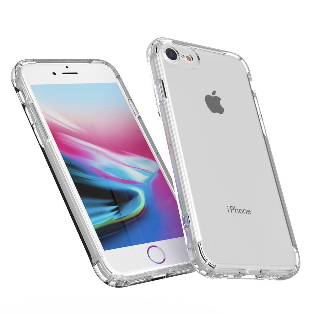  iPhone 7/8/SE (2020/2022) - Shockproof TPU Skal - Transparent