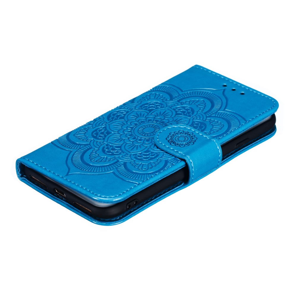  iPhone 7/8/SE (2020/2022) - Mandala Plånboksfodral - Blå