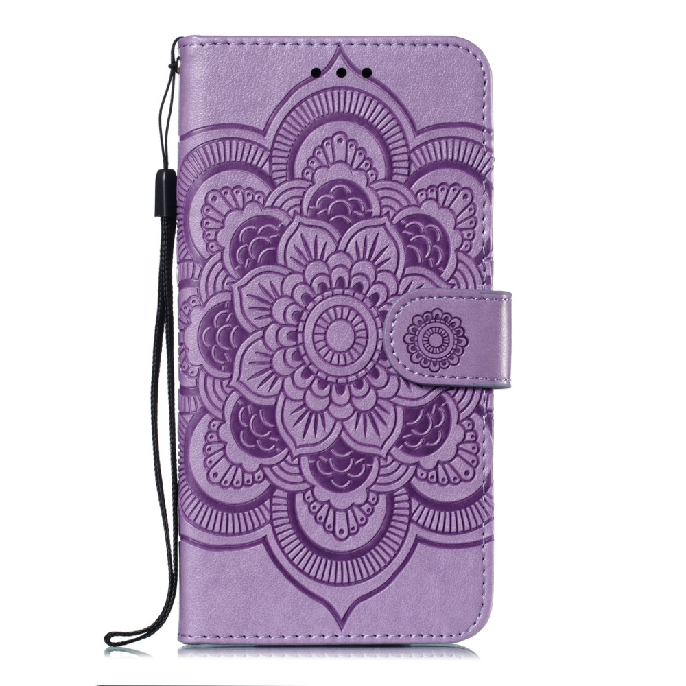  iPhone 7/8/SE (2020/2022) - Mandala Plånboksfodral - Lila