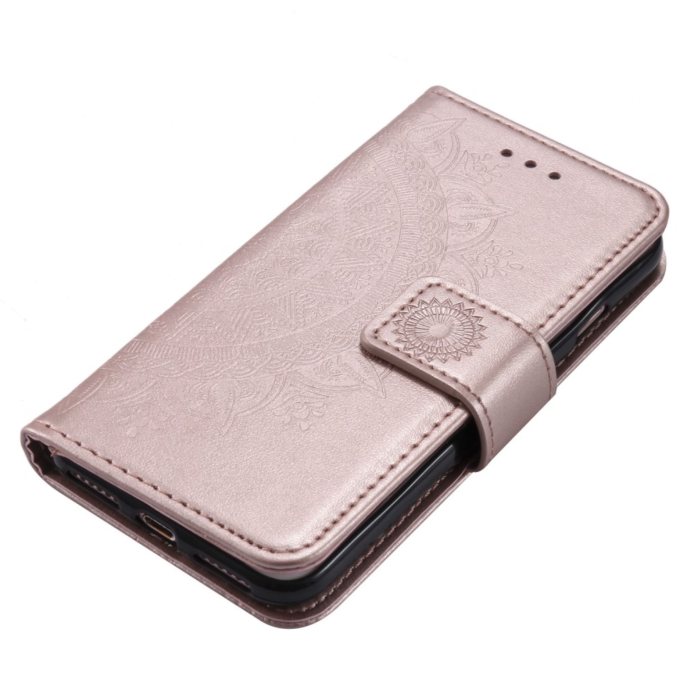  iPhone 7/8/SE (2020/2022) - Mandala Plånboksfodral - Roséguld