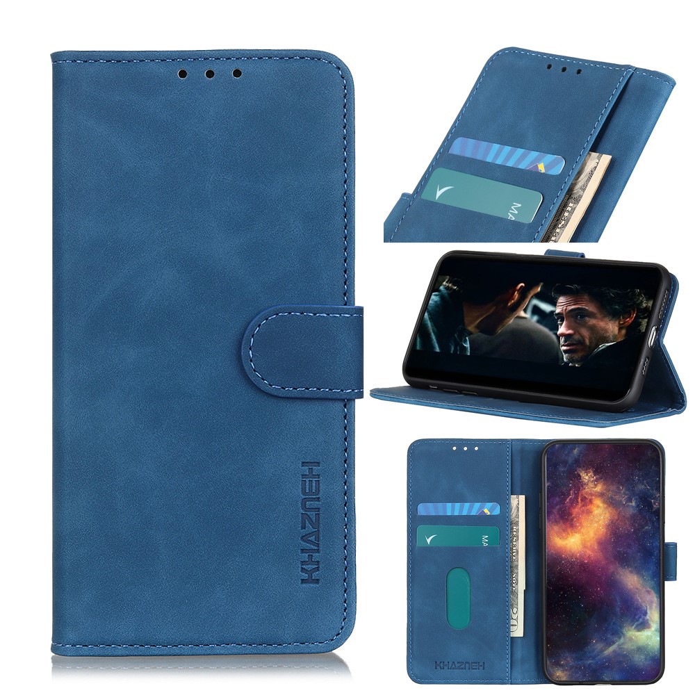 KHAZNEH iPhone 7/8/SE (2020/2022) - KHAZNEH Plånboksfodral - Blå