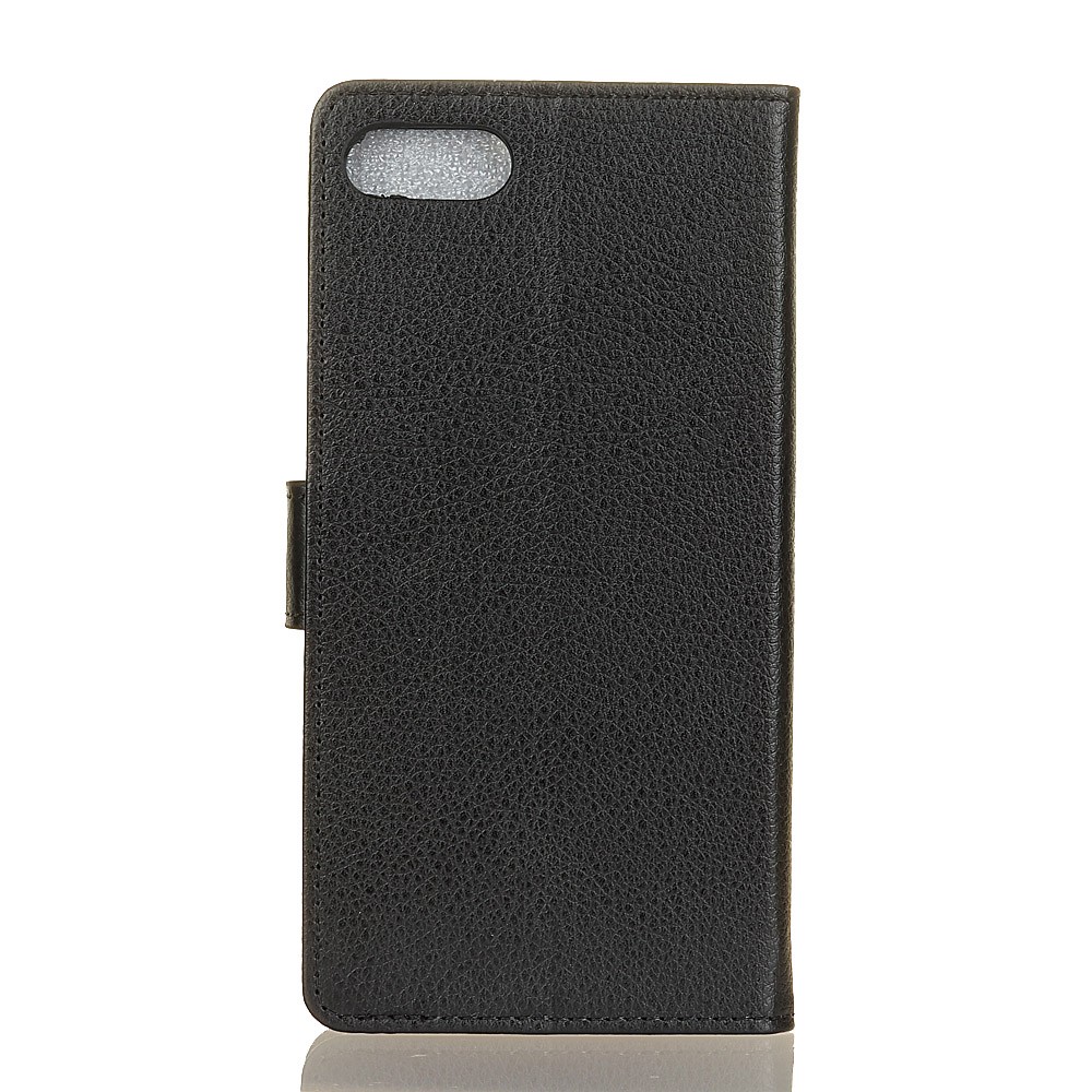  iPhone 7/8/SE (2020/2022) - Litchi Plånboksfodral - Svart