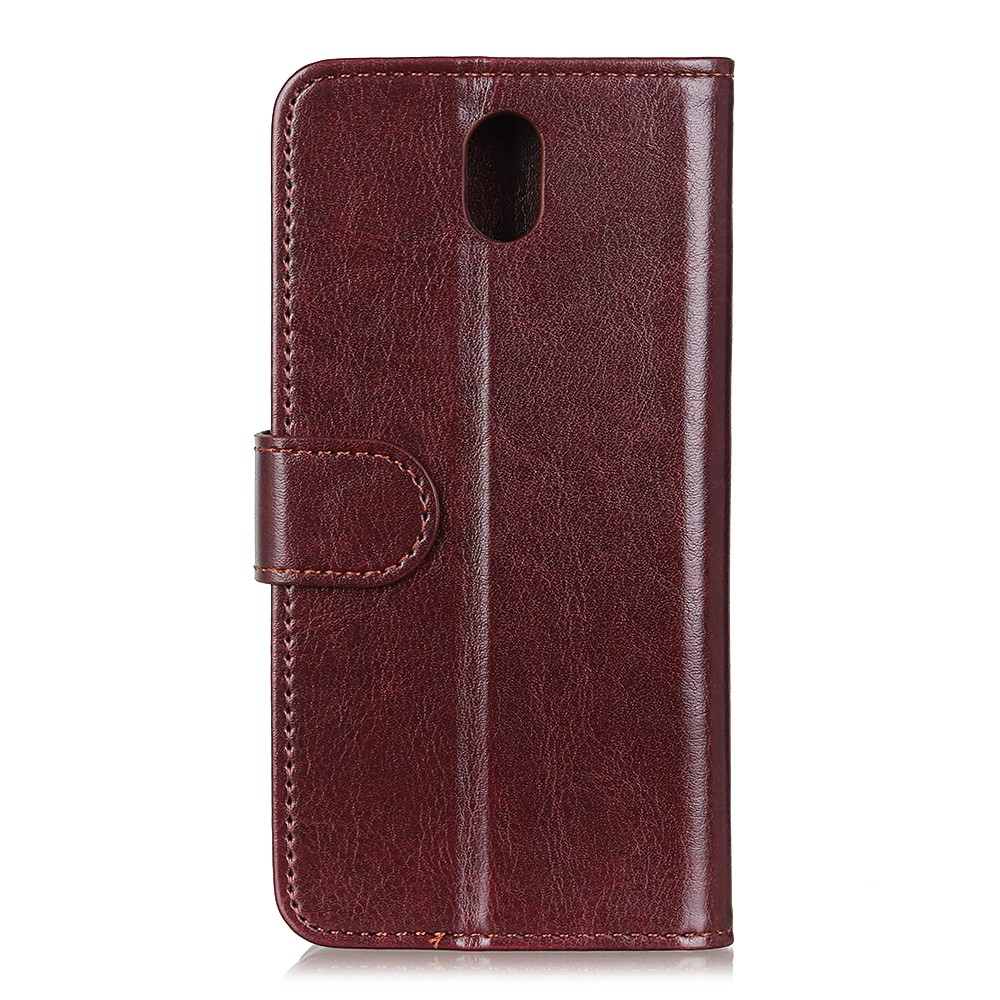  Xiaomi Redmi 8A - Retro Plånboksfodral - Brun
