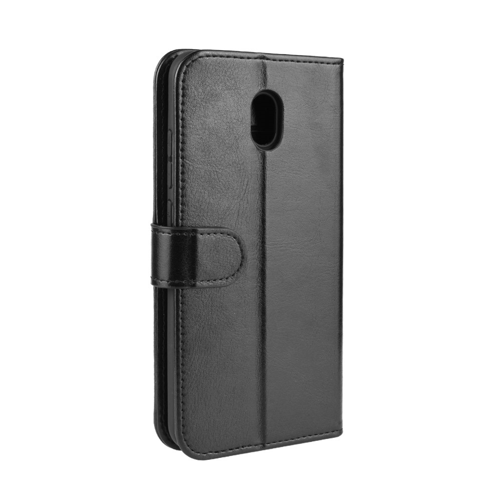  Xiaomi Redmi 8A - Crazy Horse Plånboksfodral - Svart