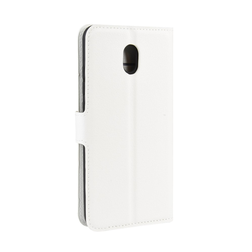  Xiaomi Redmi 8A - Litchi Plånboksfodral - Vit