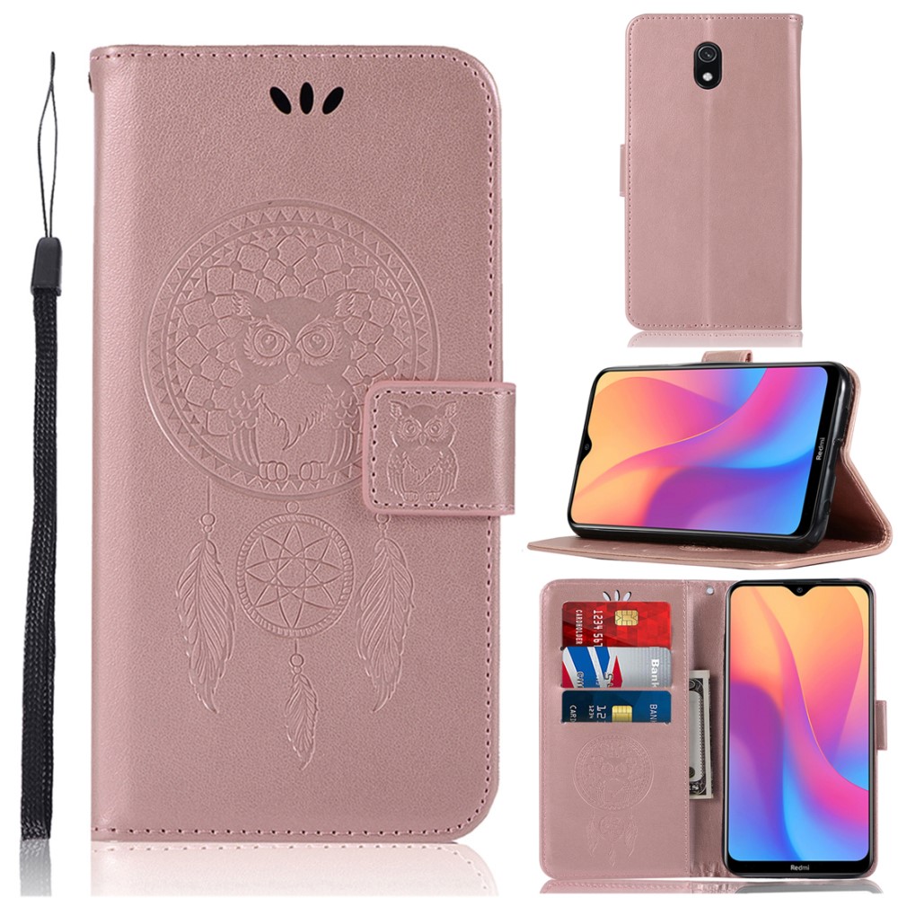  Xiaomi Redmi 8A - Owl Dream Catcher - Roséguld