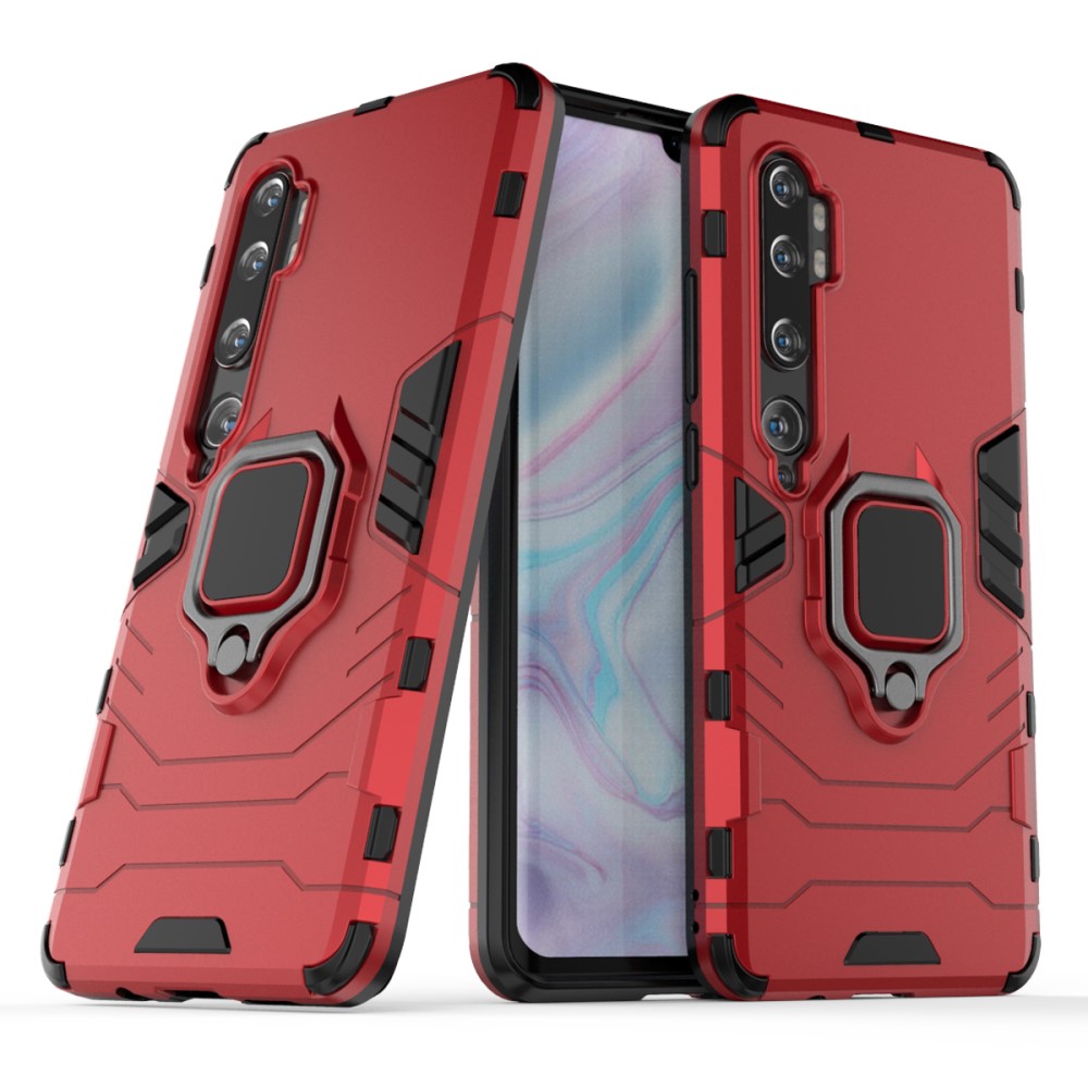  Xiaomi Mi Note 10 / Note 10 Pro - Ring Skal - Röd