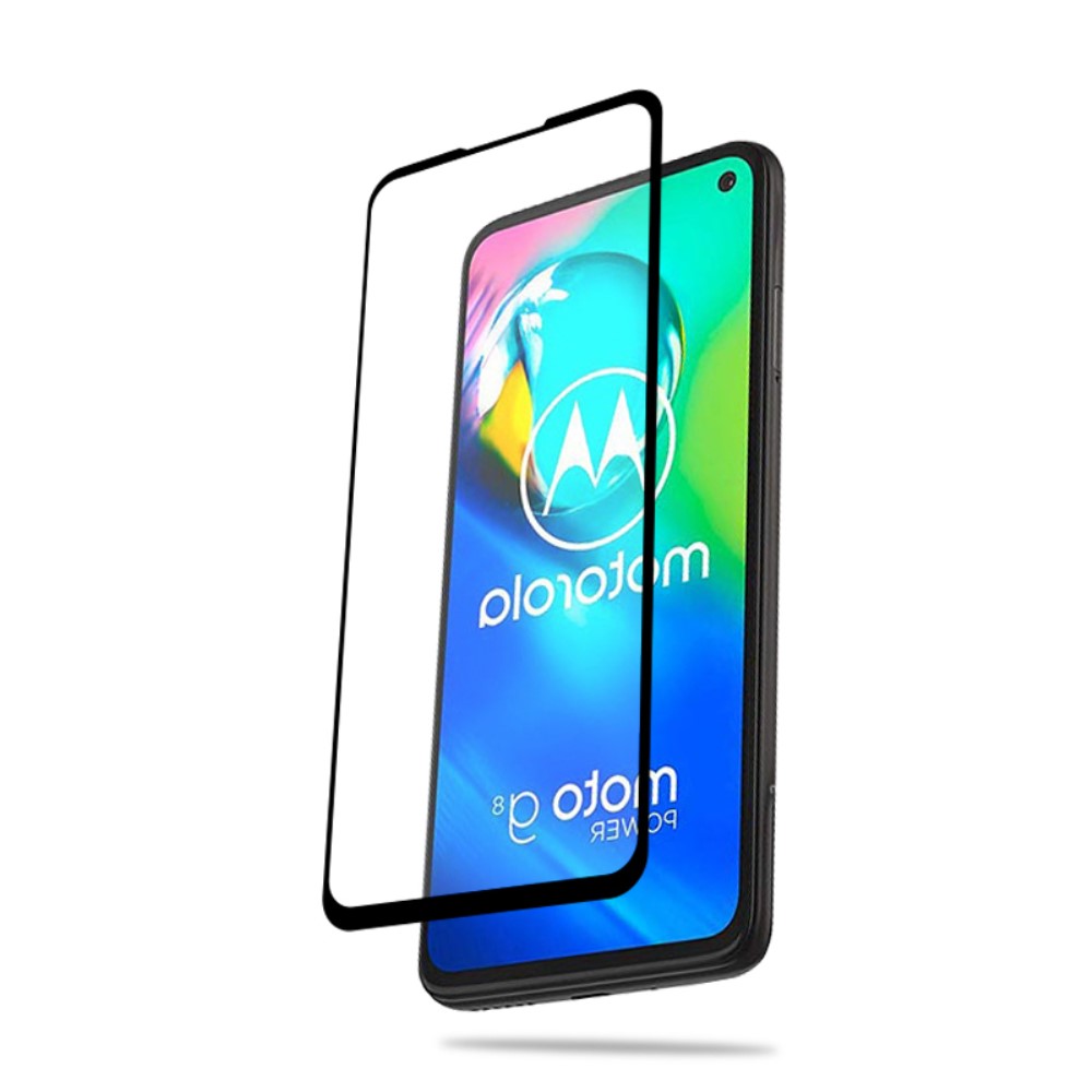 AMORUS Motorola Moto G8 Power - AMORUS Heltäckande Härdat Glas