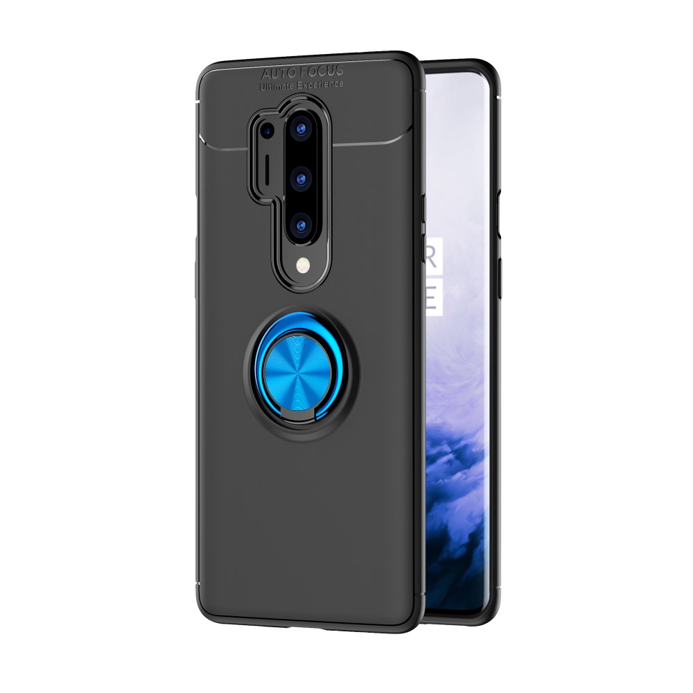  OnePlus 8 Pro - Ring Skal - Svart/Blå