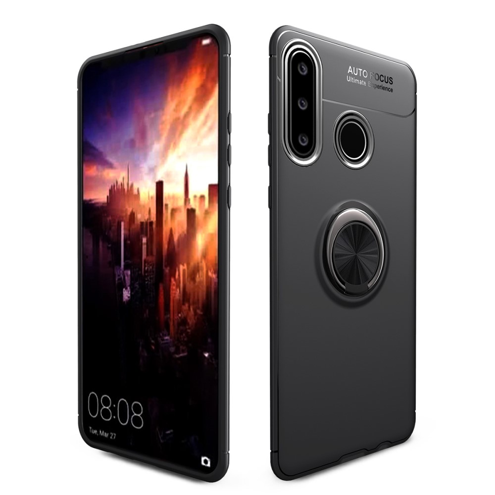  Huawei P40 Lite E - Ring Skal - Svart