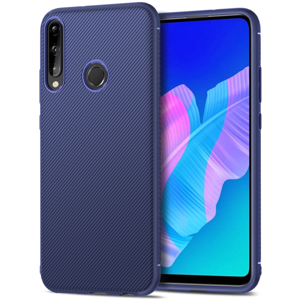  Huawei P40 Lite E - Jazz Twill Skal - Blå