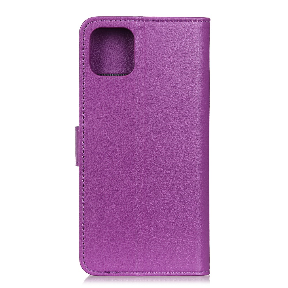  Huawei Y5p - Litchi Plånboksfodral - Lila