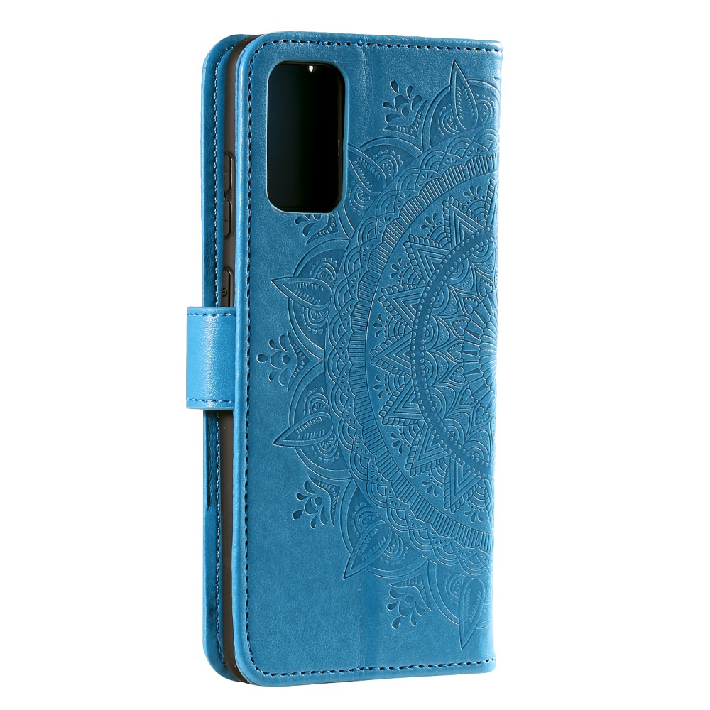  Huawei Y5p - Mandala Plånboksfodral - Blå