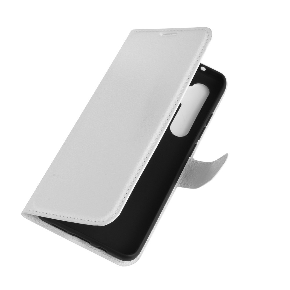  Xiaomi Mi Note 10 Lite - Litchi Plånboksfodral - Vit