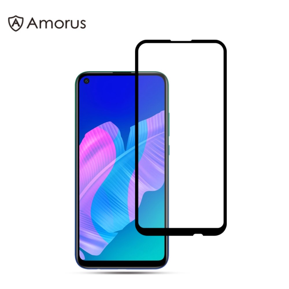 AMORUS Huawei P40 Lite E - AMORUS Heltäckande Skärmskydd