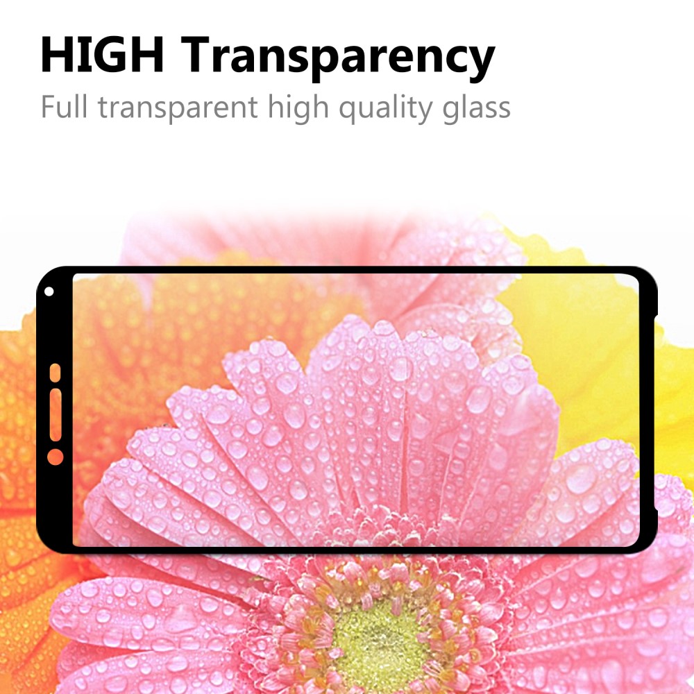  Sony Xperia 10 II - Heltäckande Skärmskydd