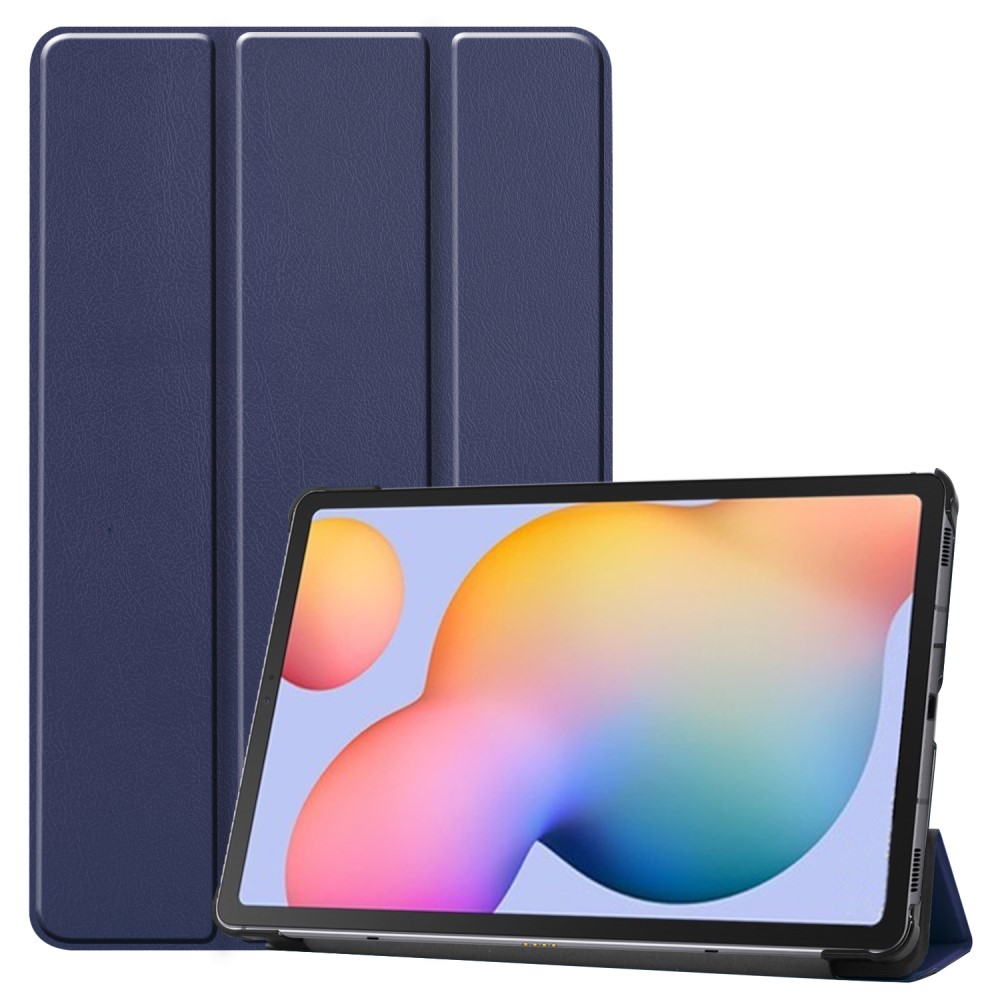  Samsung Galaxy Tab S6 Lite - Tri-Fold Fodral - Mörk Blå