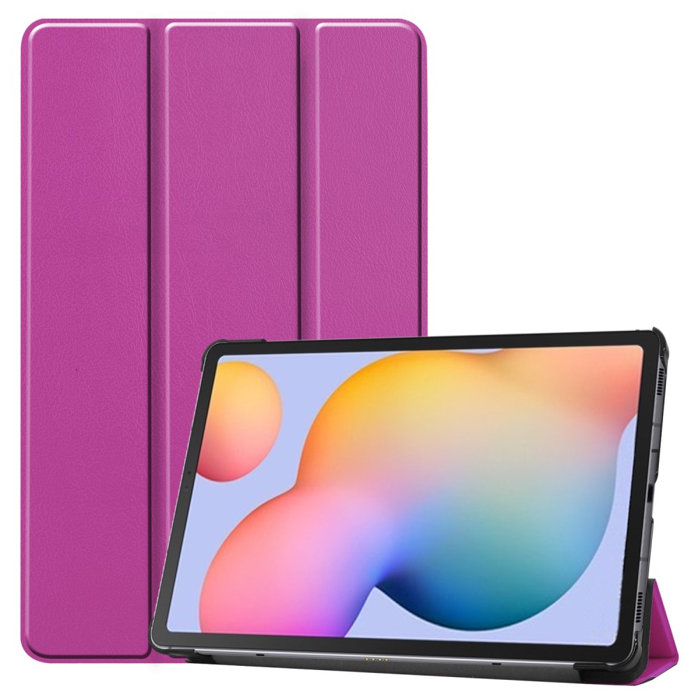  Samsung Galaxy Tab S6 Lite - Tri-Fold Fodral - Lila