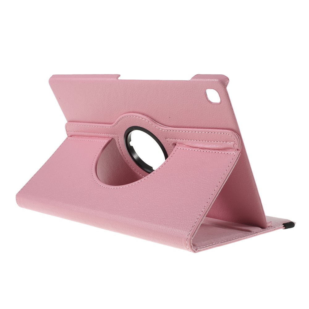  Samsung Galaxy Tab S6 Lite - 360° Rotation Fodral - Ljus Rosa
